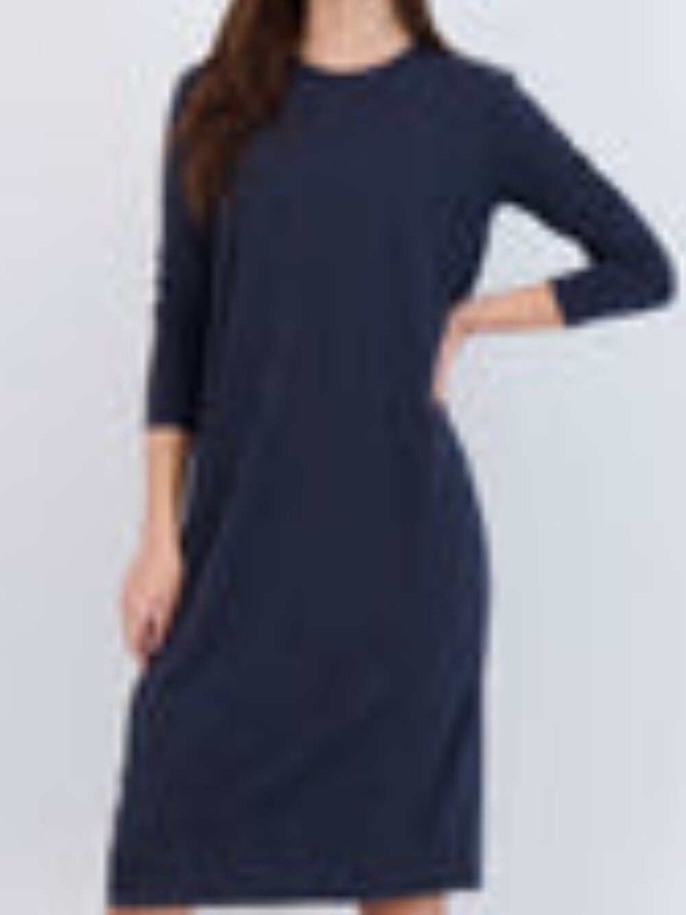 NWT The Shell Station Pea Bee + Jae 3/4 Sleeve Luna Dress Dusty blue size XS